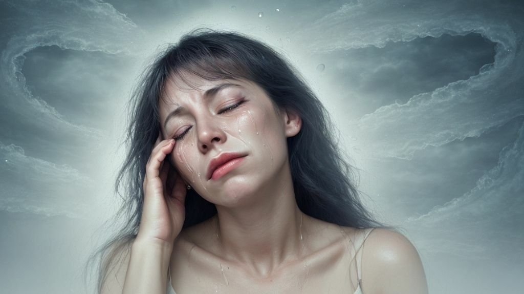 spiritual meaning of crying in a dream